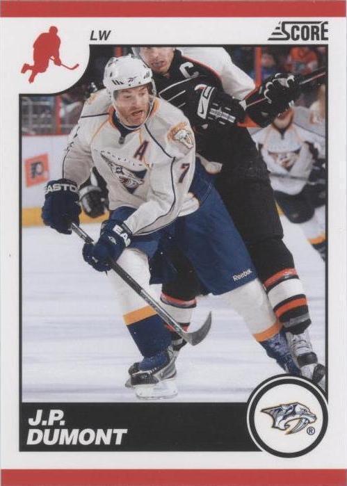2010-11 Score - J.P. Dumont #280