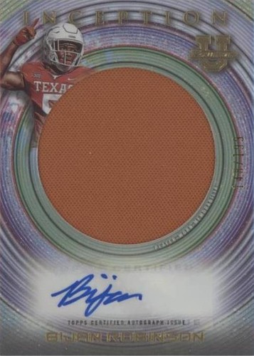 2022-23 Bowman Inception University Bijan Robinson #IAJR-BR