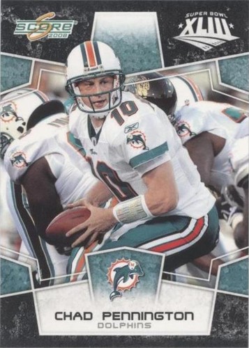 2008 Score Chad Pennington #168