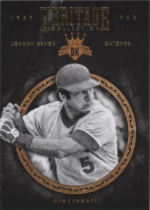 2016 Panini Diamond Kings - Johnny Bench #HC6
