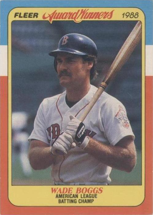 Ganadores del Premio Fleer 1988 - Wade Boggs #3