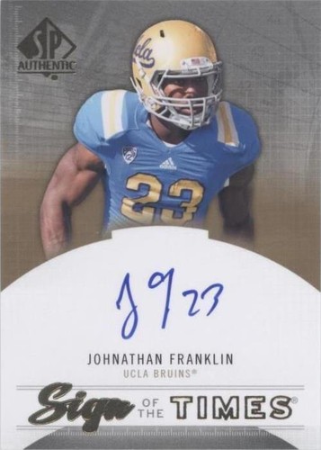 2013 SP Authentic Johnathan Franklin #ST-FR