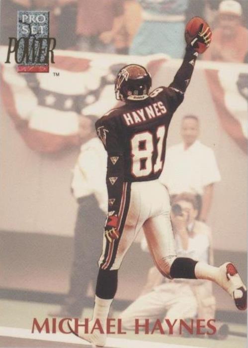 1992 Pro Set Power Michael Haynes #181