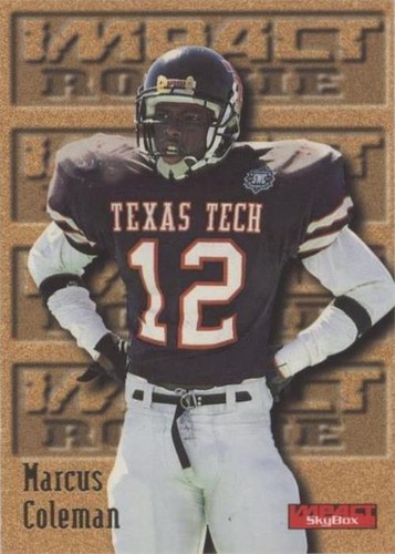 1996 Skybox Impact Marcus Coleman #156