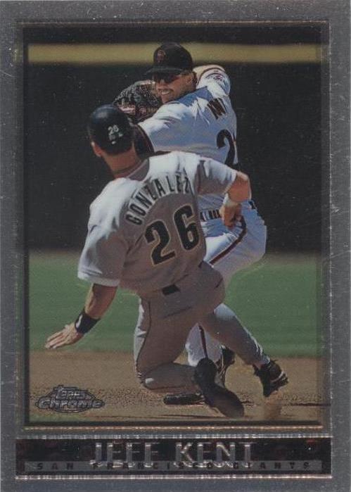 1998 Topps Chrome - Jeff Kent #24