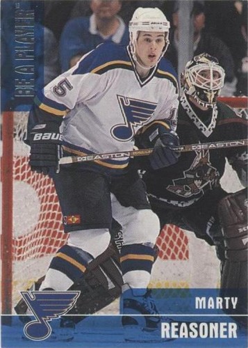 1999-00 In the Game Be A Player Memorabilia - Marty Reasoner #253