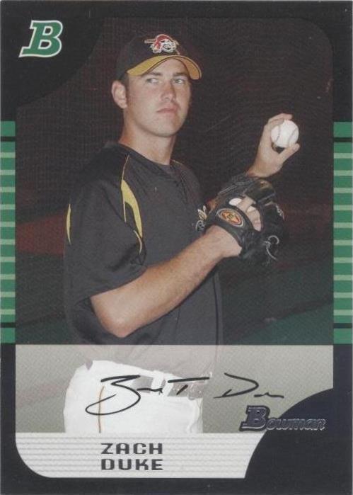 2005 年 Bowman 选秀和前景 - Zach Duke #BDP157