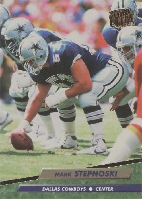 1992 Fleer Ultra Mark Stepnoski #90