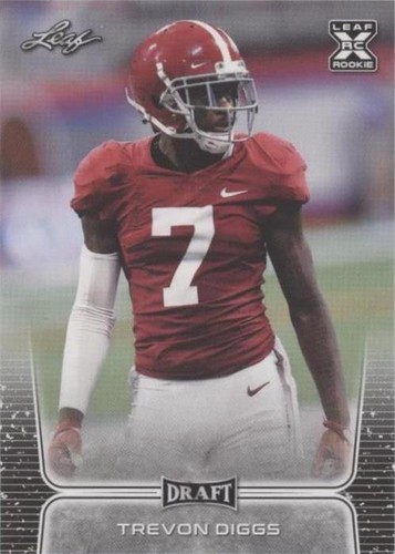 2020 Leaf Draft Trevon Diggs #57