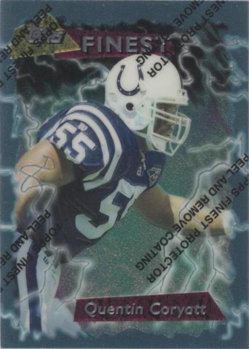 1995 Topps Finest Quentin Coryatt #19