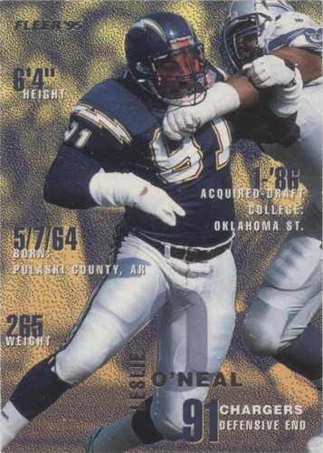 1995 Fleer Leslie O'Neal #336