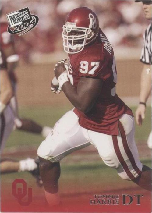 2004 Press Pass Tommie Harris #35