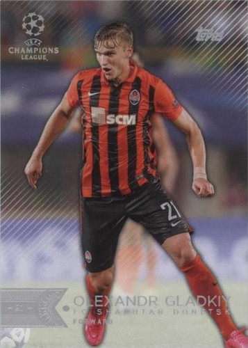 2015-16 Topps UCL Showcase Olexandr Gladkiy #22
