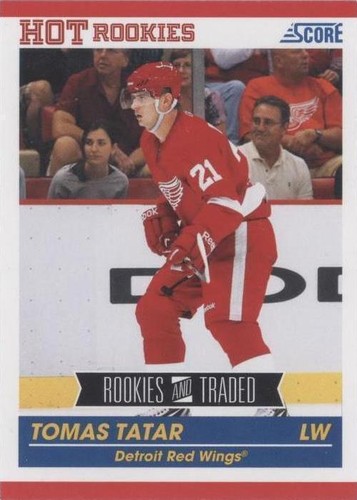 2010-11 Score Rookies & Traded - Tomas Tatar #602