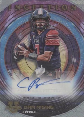 2022-23 Bowman Inception University Cameron Rising #BIA-CRG