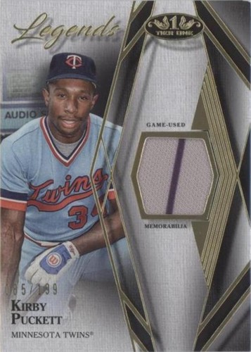 2022 Topps Tier One - Kirby Puckett #T1LR-KP