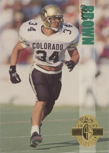 1993 Classic Four Sport Collection Chad Brown #163