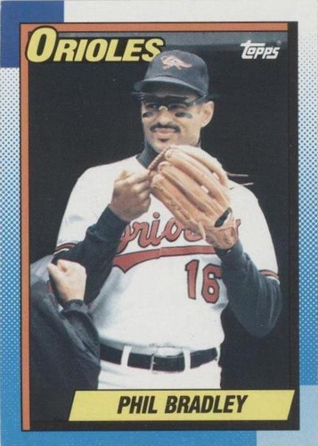 1990 Topps - Phil Bradley #163