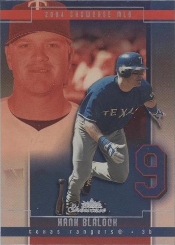2004 Fleer Showcase - Hank Blalock #82