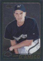2001 Topps Chrome - Jeff D'Amico #398