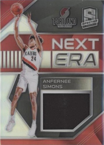 2018-19 Panini Spectra - Anfernee Simons #NE-ASM