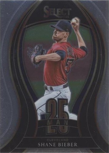 2021 Panini Select - Shane Bieber #25M-9