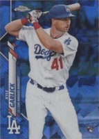 2020 Topps Chrome Sapphire Edition - Kyle Garlick #381