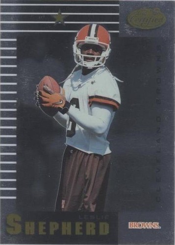 1999 Leaf Certified Leslie Shepherd #26