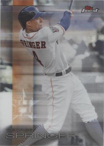 2016 Topps Finest - George Springer #59