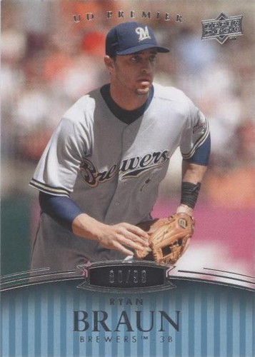 2008 UD Premier - Ryan Braun #52