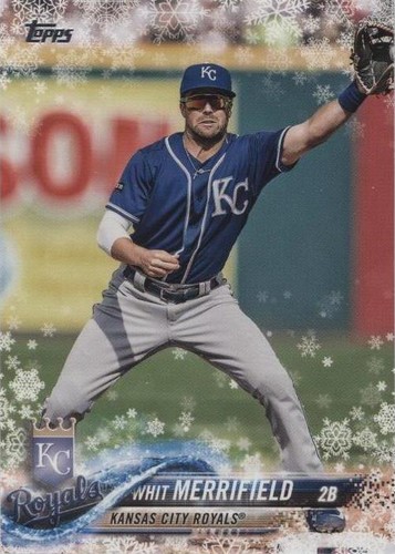 2018 Topps Holiday - Whit Merrifield #HMW155