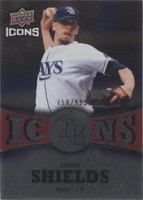 2009 Upper Deck Icons - James Shields #IC-JS