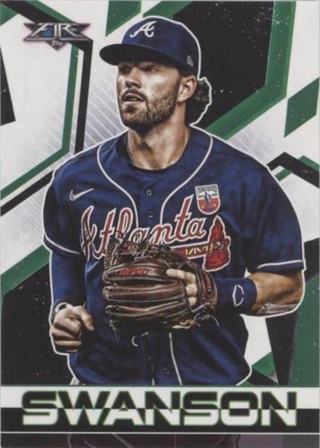 2021 Topps Fire - Dansby Swanson #3