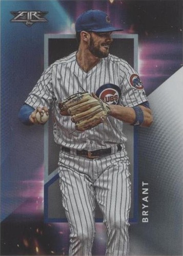 2019 Topps Fire - Kris Bryant #EF-20
