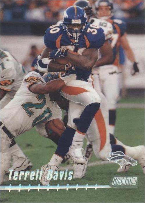1999 Topps Stadium Club Terrell Davis #25