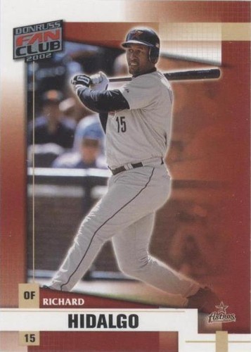 2002 Donruss Fan Club - Richard Hidalgo #91