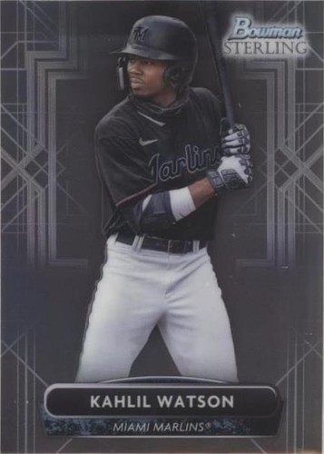 2022 Bowman Sterling - Kahlil Watson #BSP-92