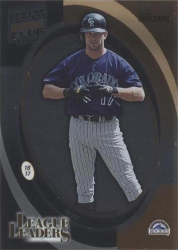 2002 Donruss Best of Fan Club - Todd Helton #LL-38