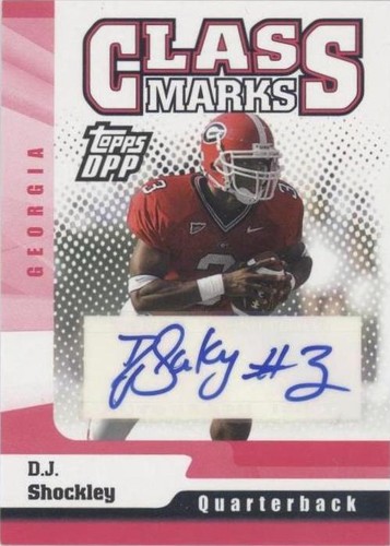 2006 Topps Draft Picks and Prospects (DPP) D.J. Shockley #CM-DJ