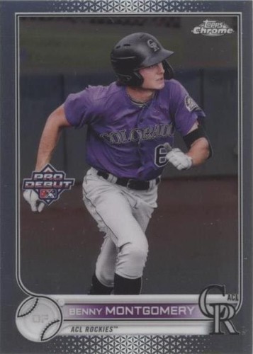 2022 Topps Pro Debut - Benny Montgomery #PDC-167