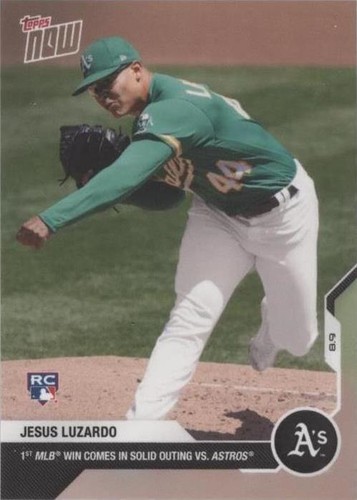 2020 Topps Now - Jesus Luzardo #81