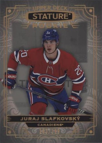 2022-23 Upper Deck Stature - Juraj Slafkovsky #105