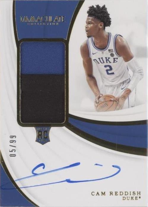 2019-20 Panini Immaculate Collection Collegiate - Cam Reddish #84