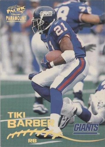 1998 Pacific Paramount Tiki Barber #152