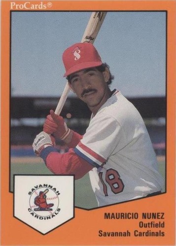 1989 ProCards Minor League Team Sets - Mauricio Nunez #357