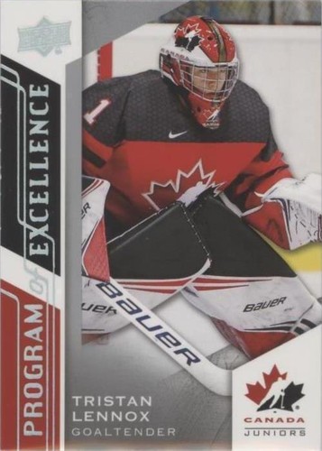 2020-21 Upper Deck Team Canada Juniors - Tristan Lennox #125