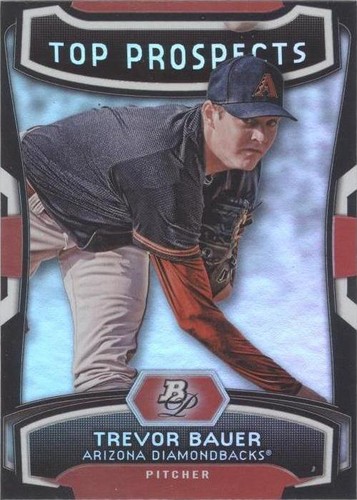 2012 Bowman Platinum - Trevor Bauer #TP-TB