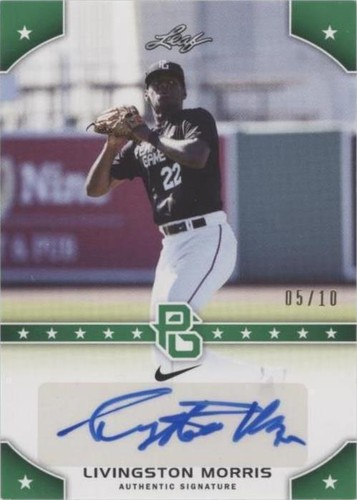 2015 Leaf Perfect Game National Showcase - Livingston Morris #PG-LM2