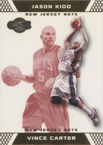 2007-08 Topps Co-Signers - Jason Kidd/Vince Carter #25