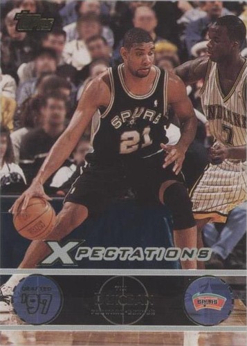 2001-02 Topps Xpectations - Tim Duncan #40